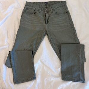 Men’s Gap Light Green Denim Pant